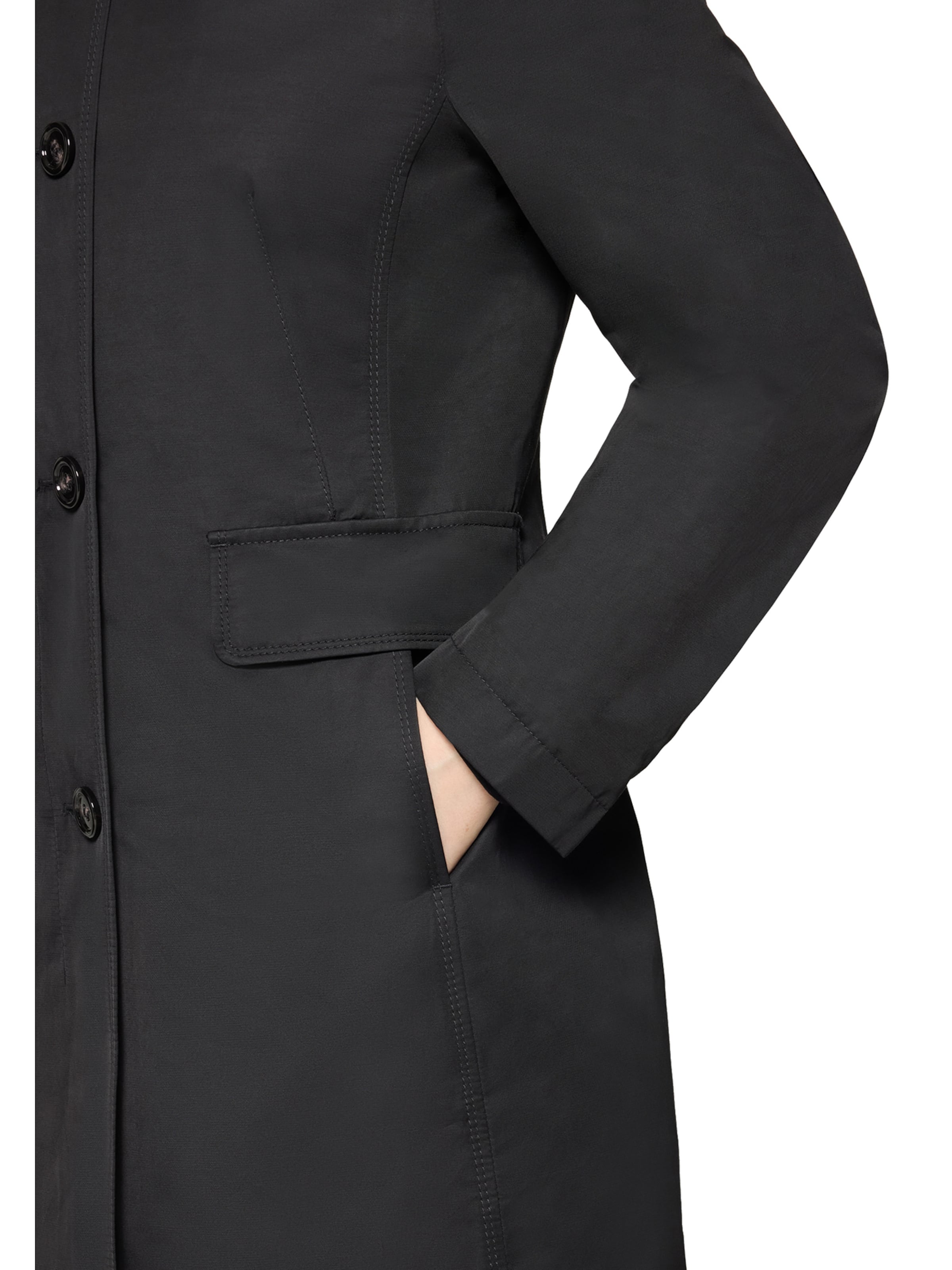 Manteau mi-saison GIL BRET en noir