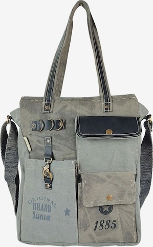 Sunsa Shopper 'Sunsa' in Grau: Vorderseite