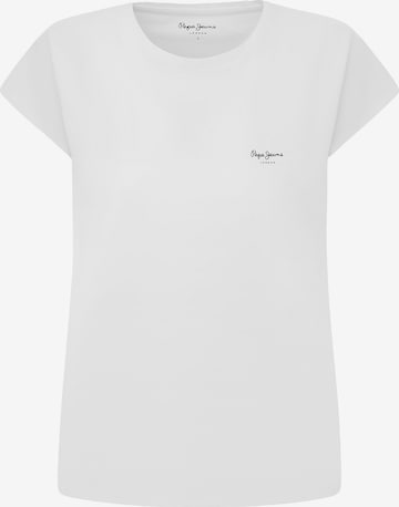 Pepe Jeans Koszulka 'LORY' w kolorze biały: przód