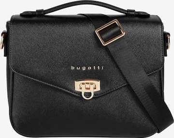Sacs à main 'ELLA SAFFIANO' bugatti en noir : devant