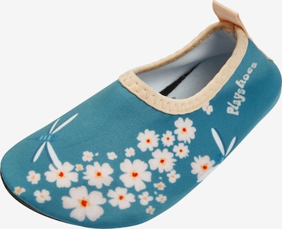 PLAYSHOES Rantakengät värissä beige / petrooli / punainen / offwhite, Tuotenäkymä