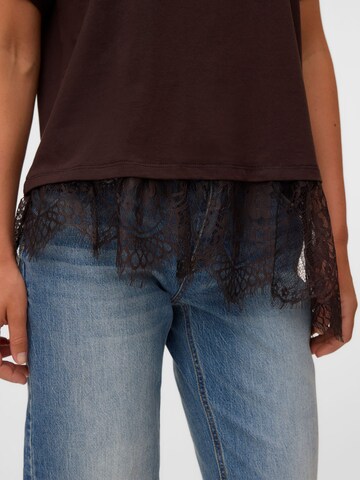 VERO MODA Shirt 'VMBrit' in Brown