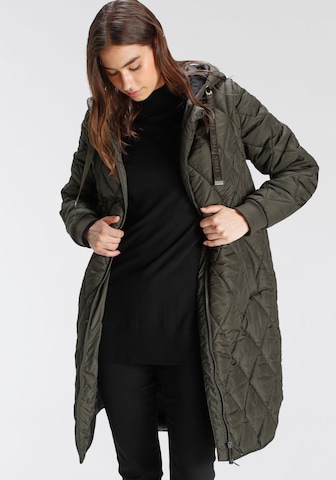 TAMARIS Winter Coat in Green