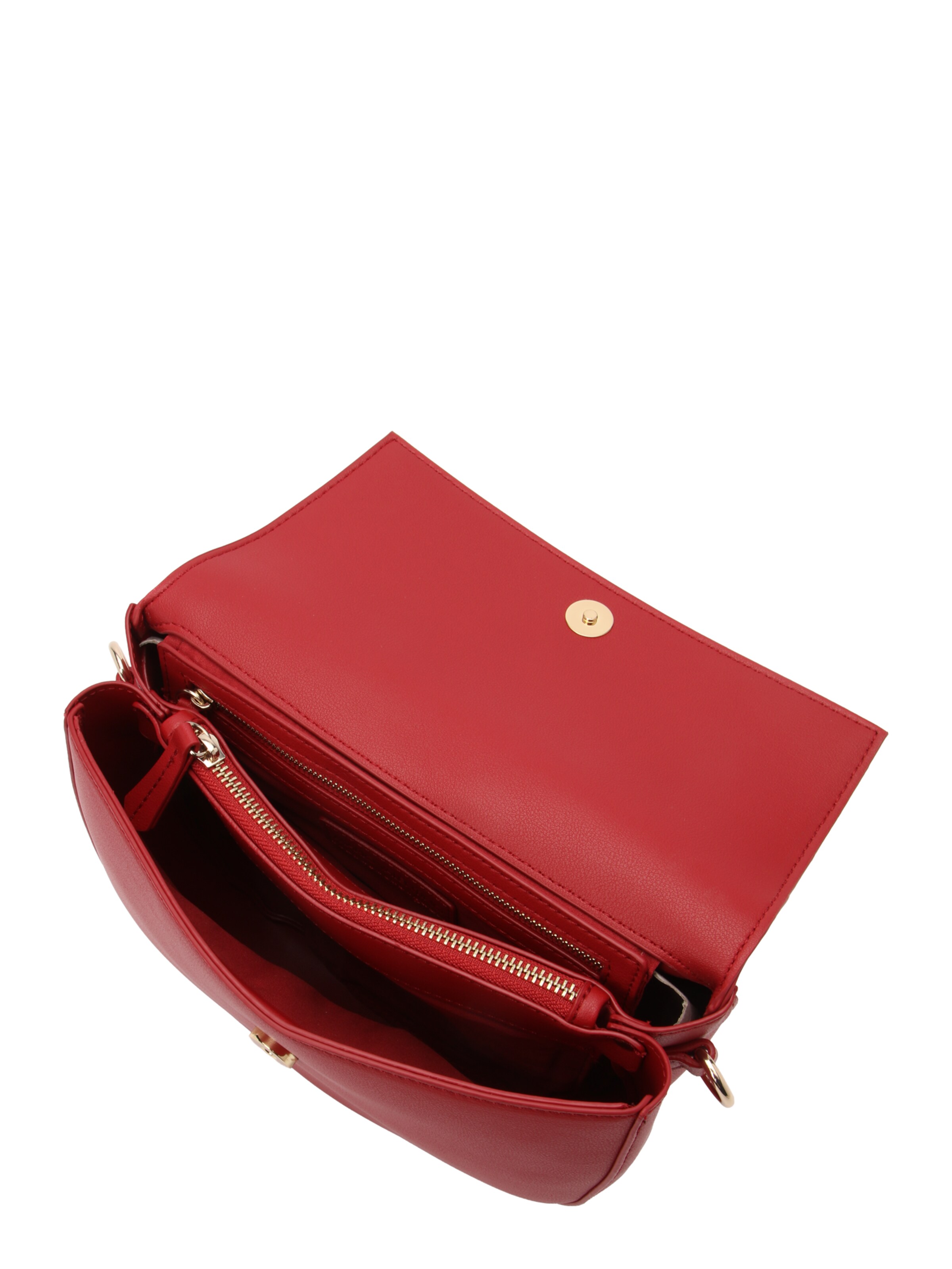 VALENTINO - Mala de ombro 'Bigfoot Pattina' em vermelho