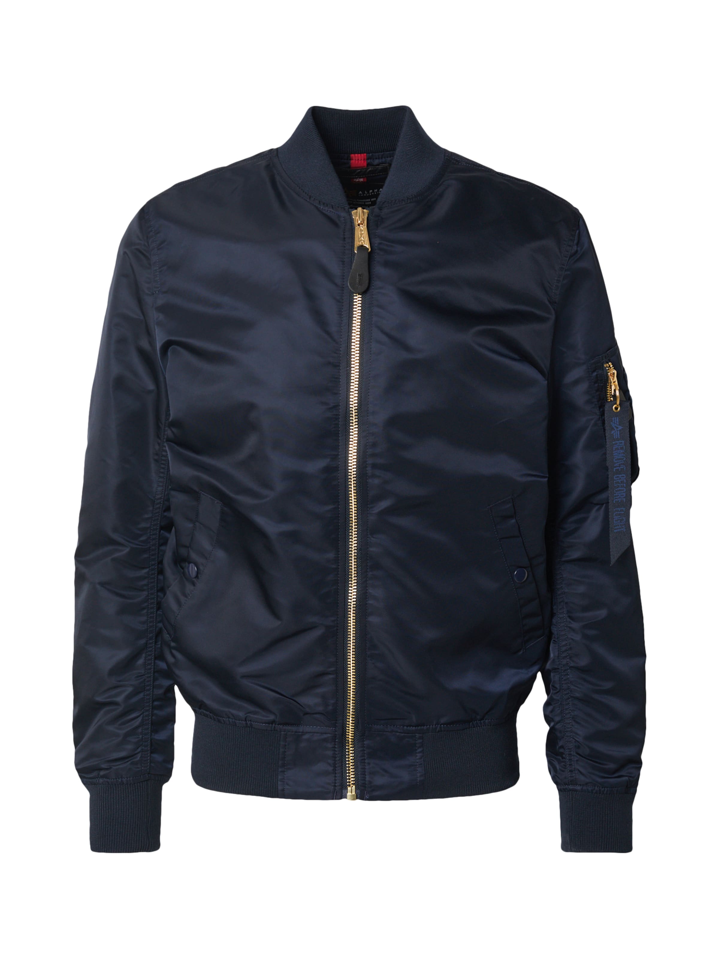 Veste mi-saison 'MA-1 VF LW' ALPHA INDUSTRIES en bleu : devant