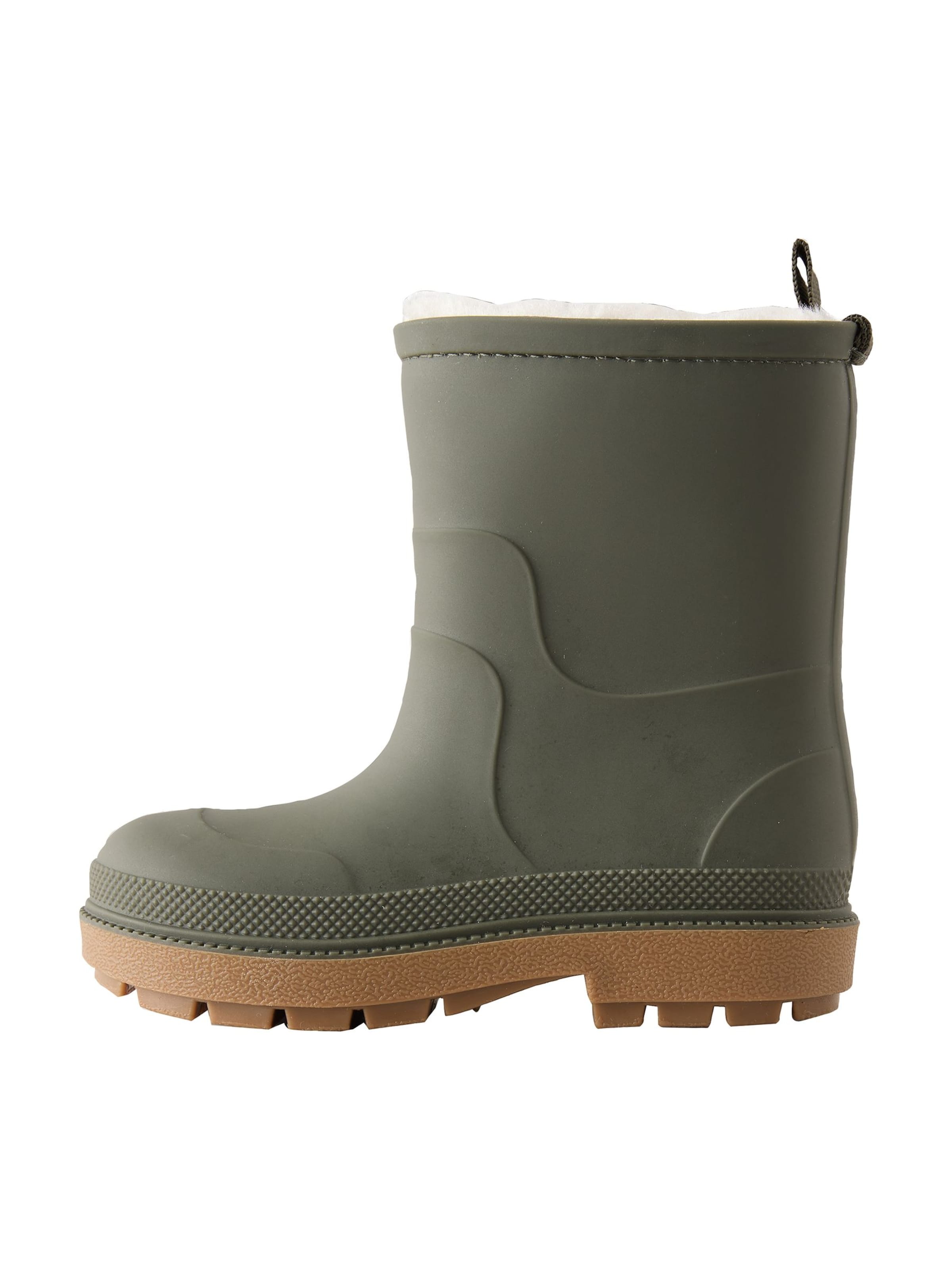 Next - Bota de borracha em verde: frente