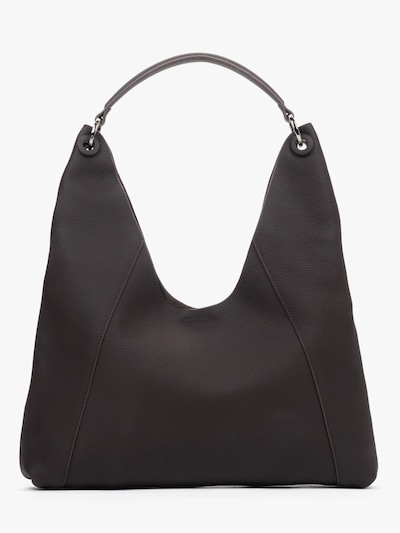 Estro Håndtaske '9509' i mørkebrun, Produktvisning