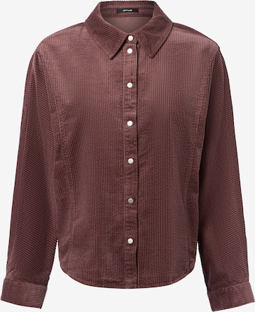 OPUS Blouse 'Frenki' in Red: front