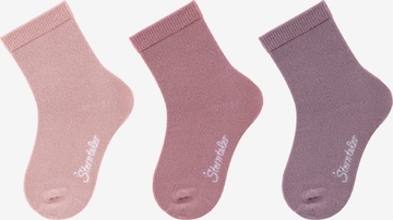 STERNTALER Socks in Purple: front
