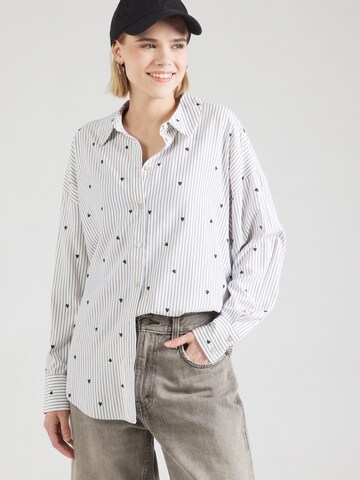 VERO MODA Blúz 'VMNORA' - fehér: elől