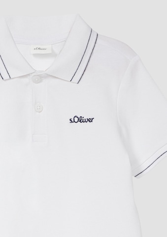 s.Oliver Poloshirt in Weiß