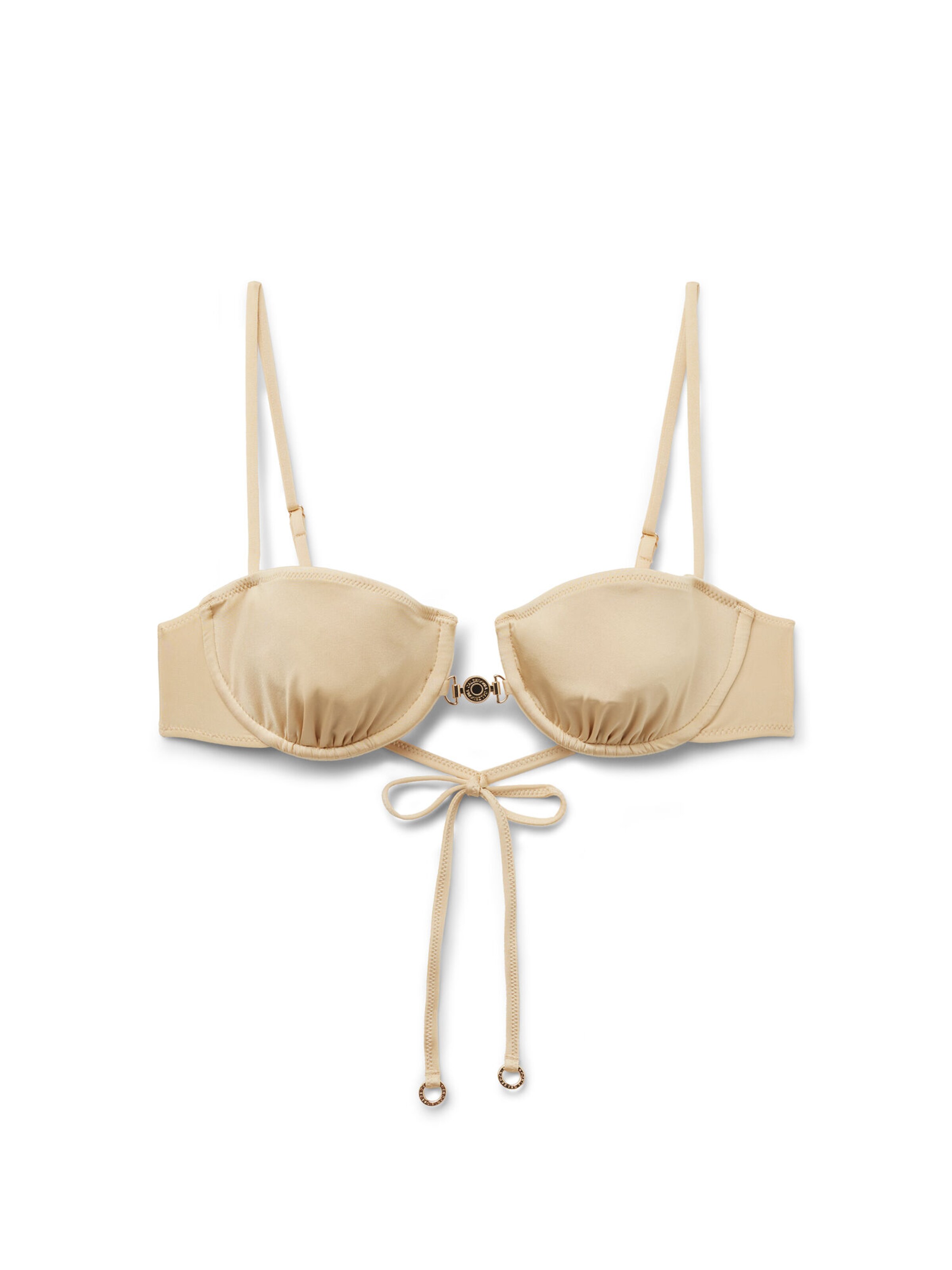 CALZEDONIA Bikinitop 'Minimal Fit' in Beige: Vorderseite