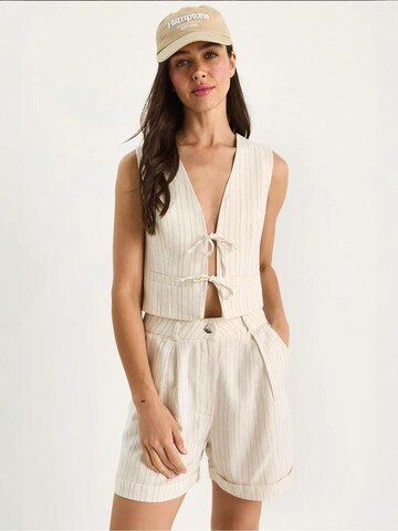 Bianco Lucci Broekpak in Beige: voorkant