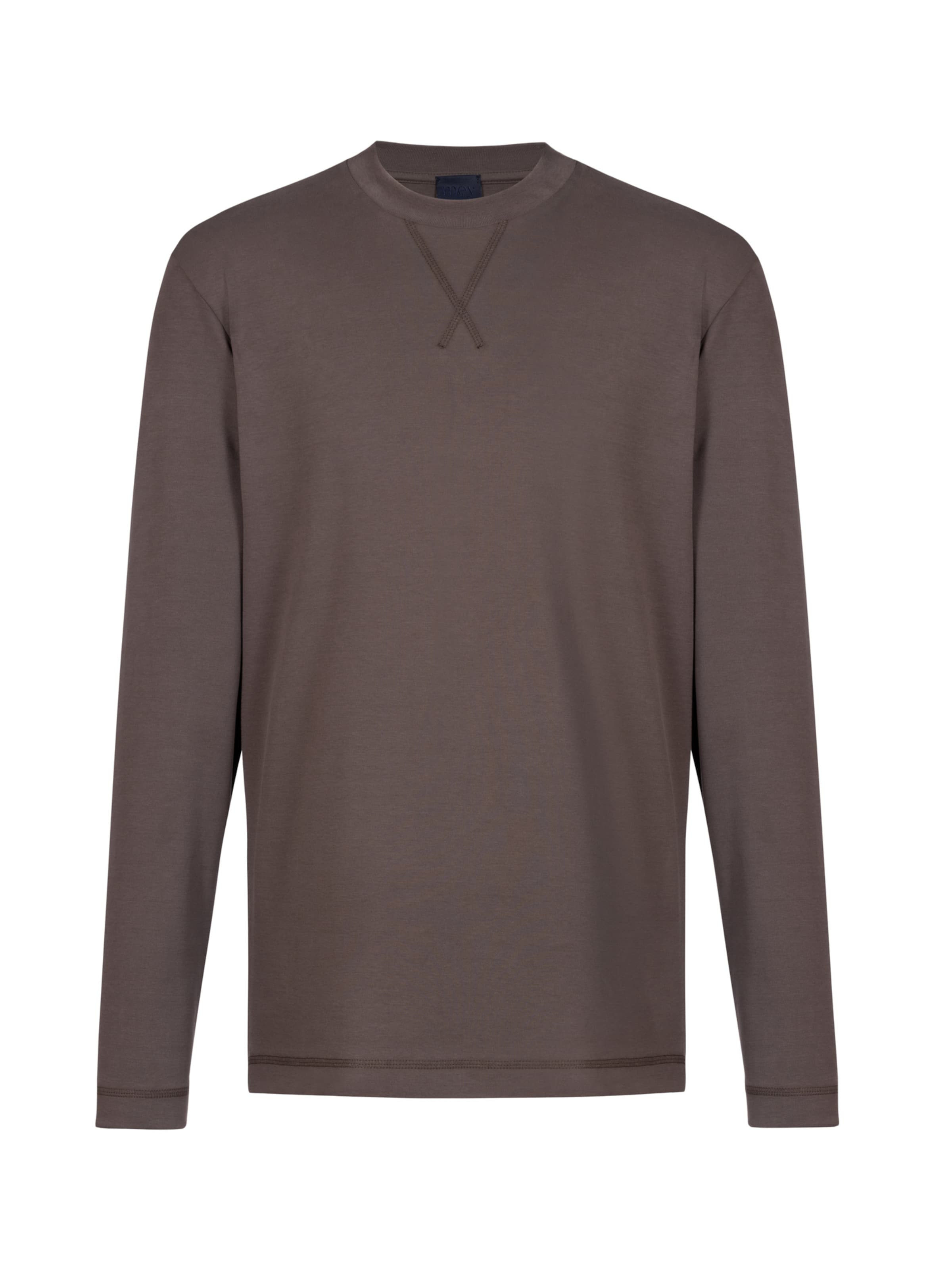 Mey Shirt ' Serie Serious Essentials ' in Brown: front