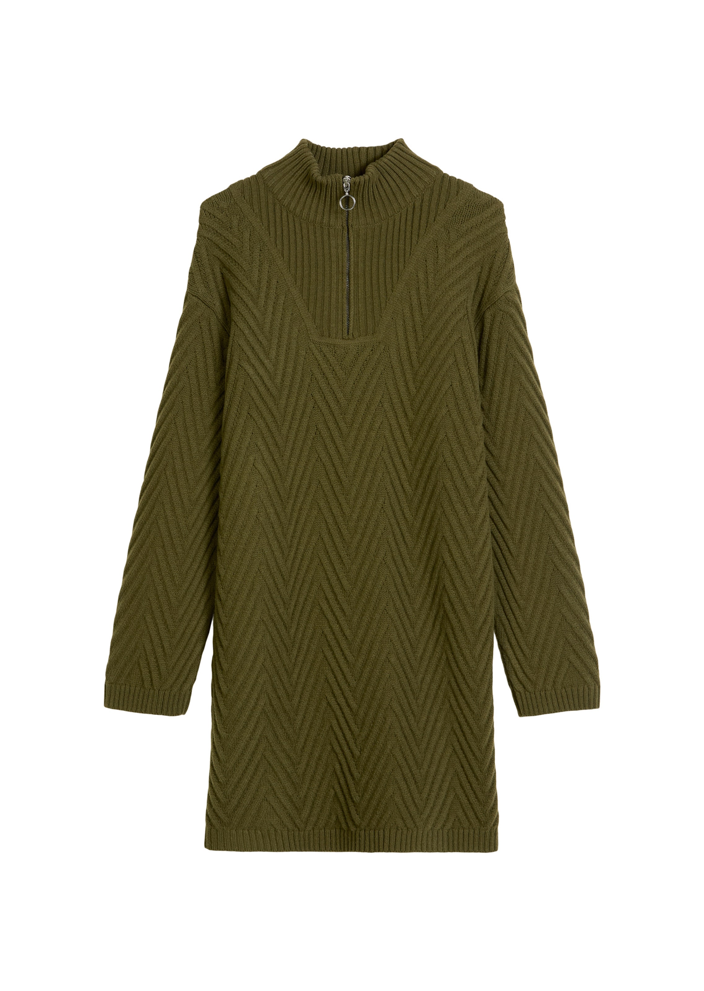 Marc O'Polo DENIM Kleid in Grün: Vorderseite