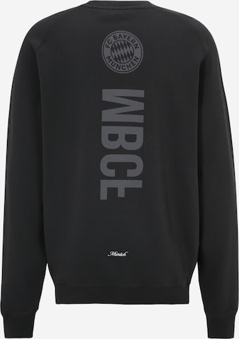 FCBM Bluzka sportowa 'Charlie' w kolorze czarny