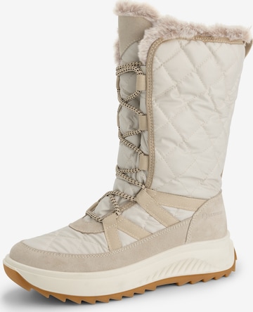 Travelin Boots in Beige: voorkant