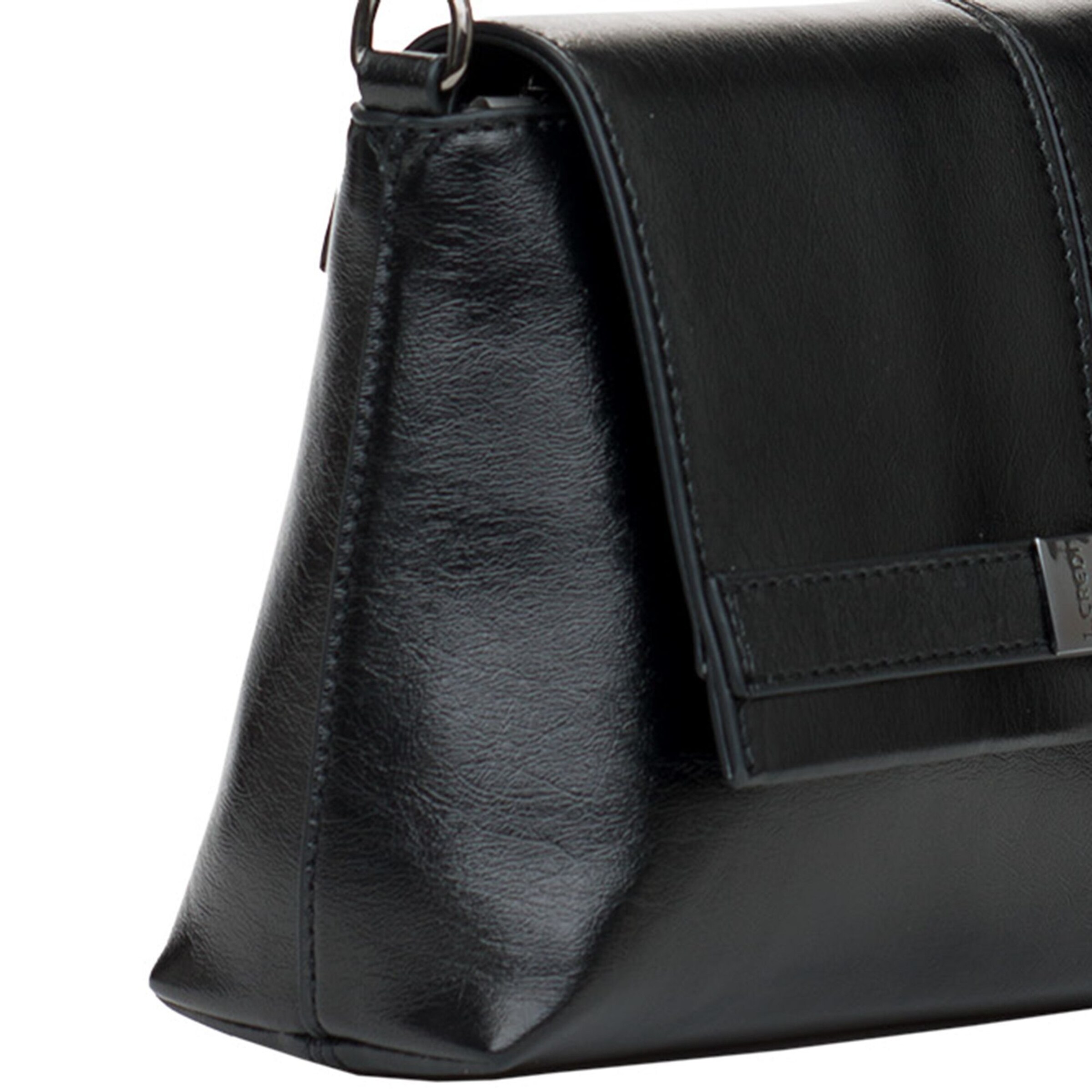 Sac bandoulière 'Pamela' L.CREDI en noir