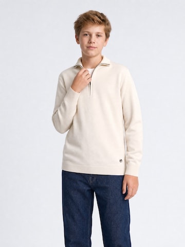 Petrol Industries Trui in Wit: voorkant