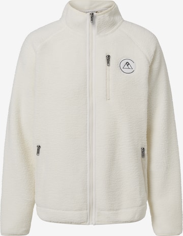 CASH-MERE.CH Fleecetakki värissä valkoinen: etupuoli