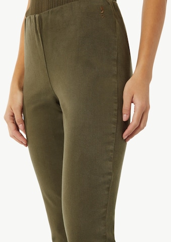 comma casual identity Skinny Broek in Groen
