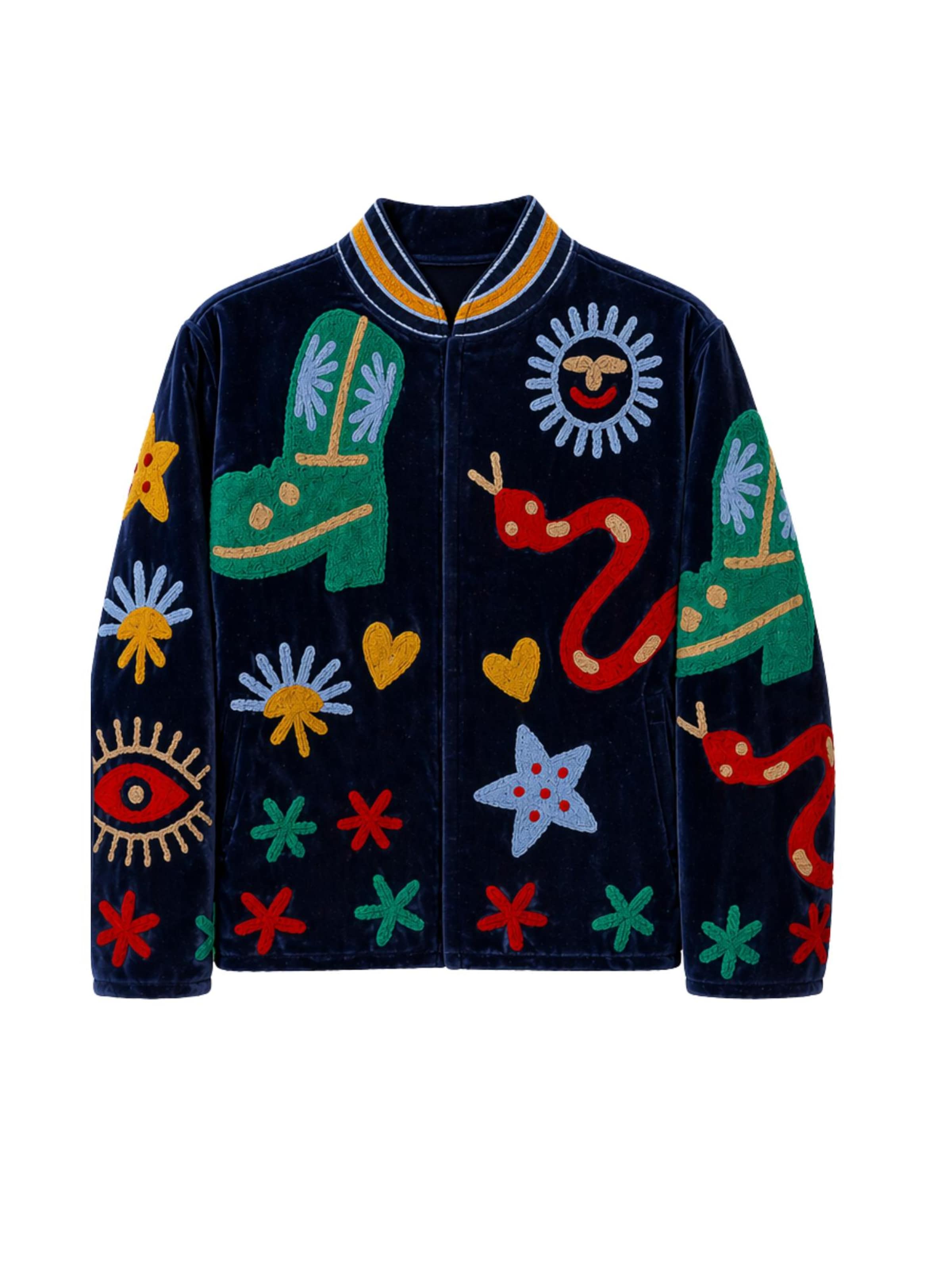 ASHINDIA Übergangsjacke 'Susi'‌‌‌‌‌‌‌‌‌ in Mischfarben: Vorderseite