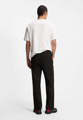 HUGO Regular Pants 'Cerwin' in Black