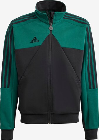 ADIDAS SPORTSWEAR Athletic Jacket in Green: front
