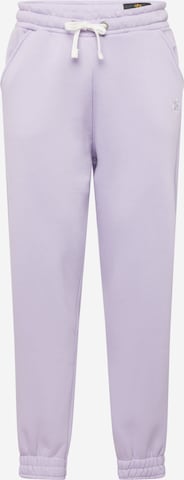 Tapered Pantaloni di ALPHA INDUSTRIES in lilla: frontale