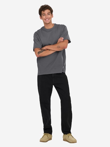 Only & Sons Shirt 'Onsfred' in Grey