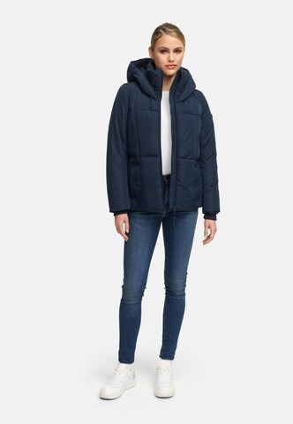 NAVAHOO Winterjas 'Flüsterfee 14' in Blauw