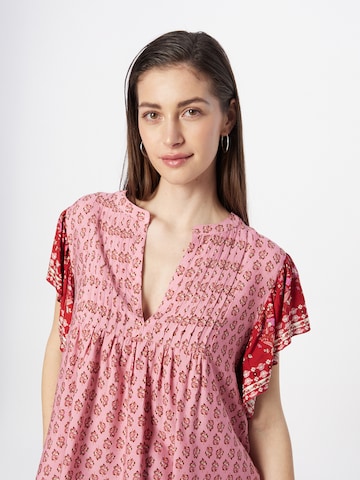 Lollys Laundry Bluse 'Isabel' in Pink