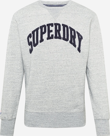 Superdry Sweatshirt in Grau: predná strana