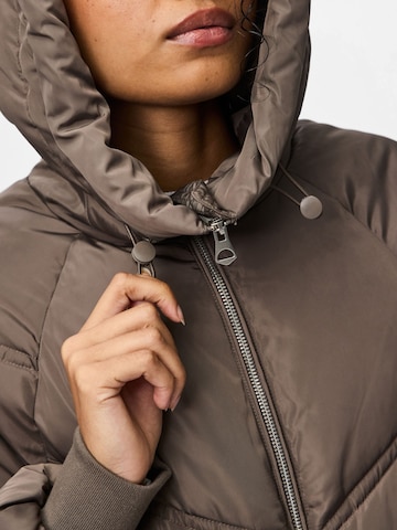 PIECES Winter Jacket in Brown