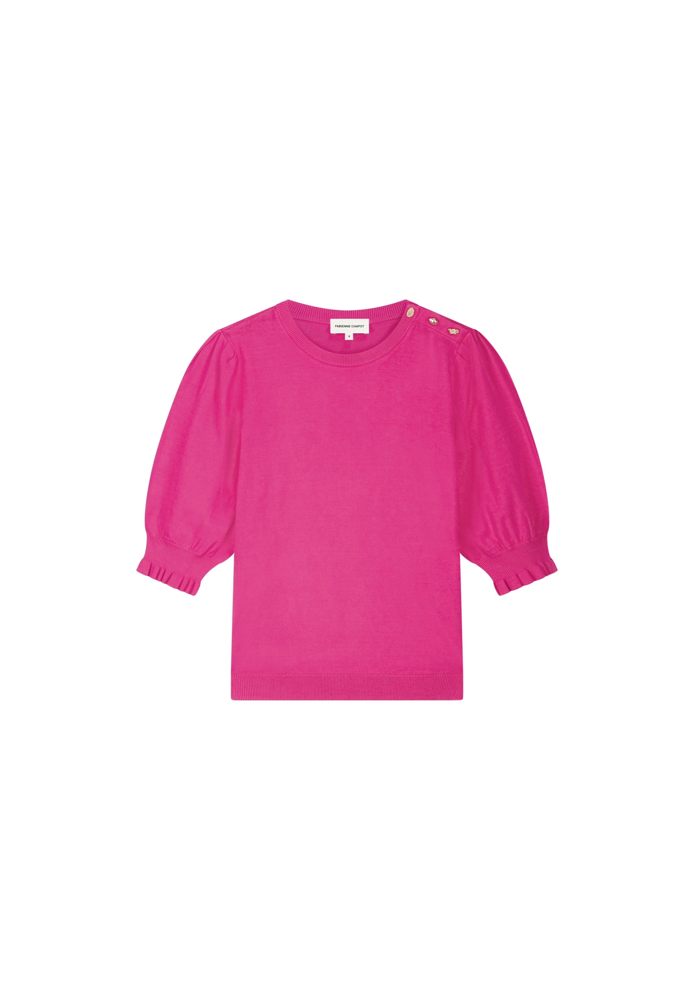 Pull-over Fabienne Chapot en rose : devant