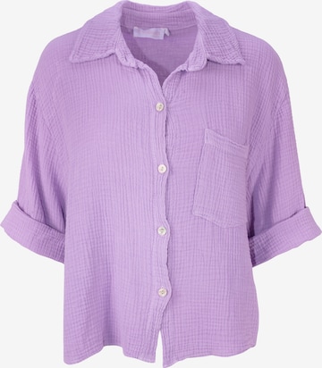 Seasons of April Bluse 'Celina' in Lila: Vorderseite