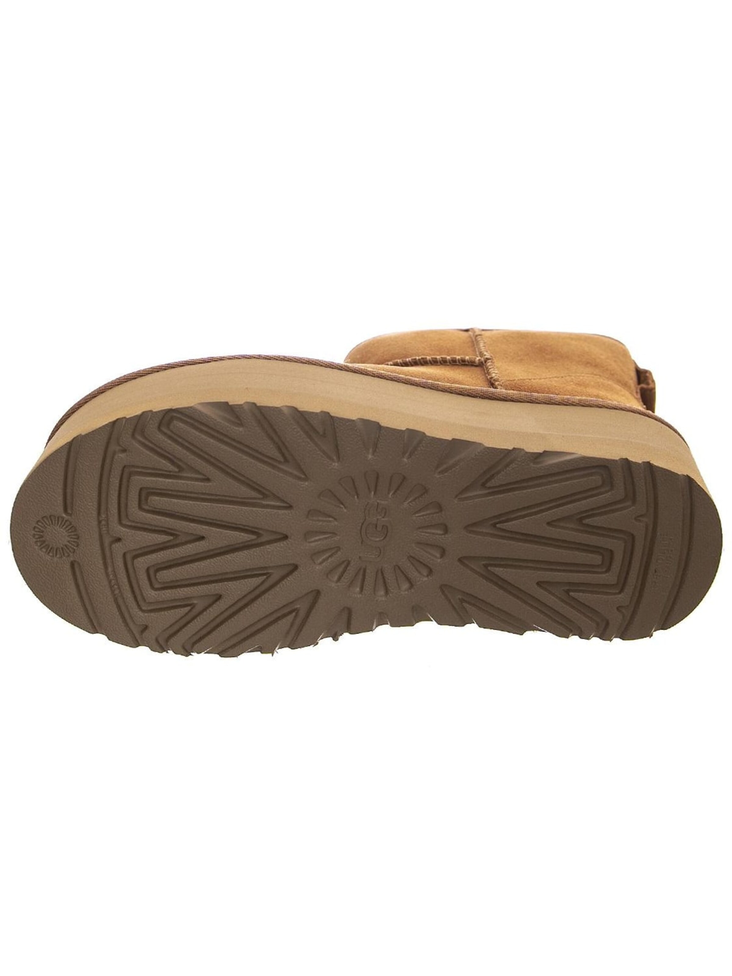 UGG Kozaki 'Mini Classic Platfrom Chestnut Boots' w kolorze brązowy