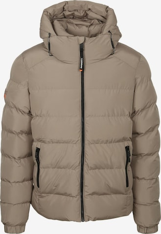 Superdry Wintermantel in Grau: Vorderseite