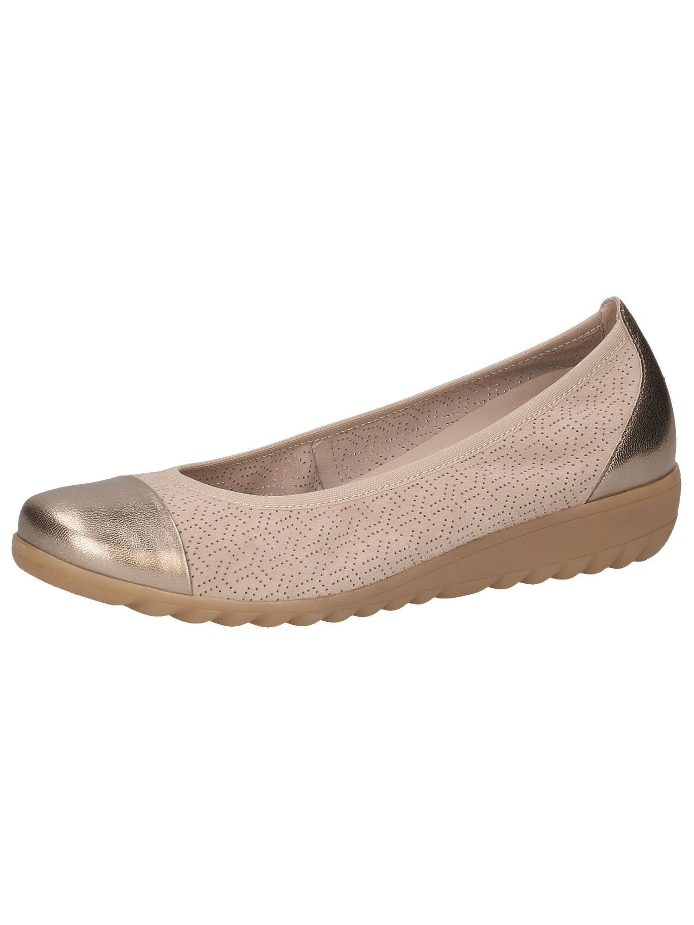 Ballerines CAPRICE en beige : devant