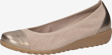 CAPRICE Ballet Flats in Beige: front