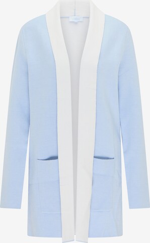 Cardigan usha BLUE LABEL en bleu : devant