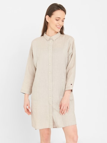 REDGREEN Shirt Dress 'Azelia' in Beige: front