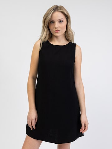 BROKE + SCHÖN Summer Dress in Black: front