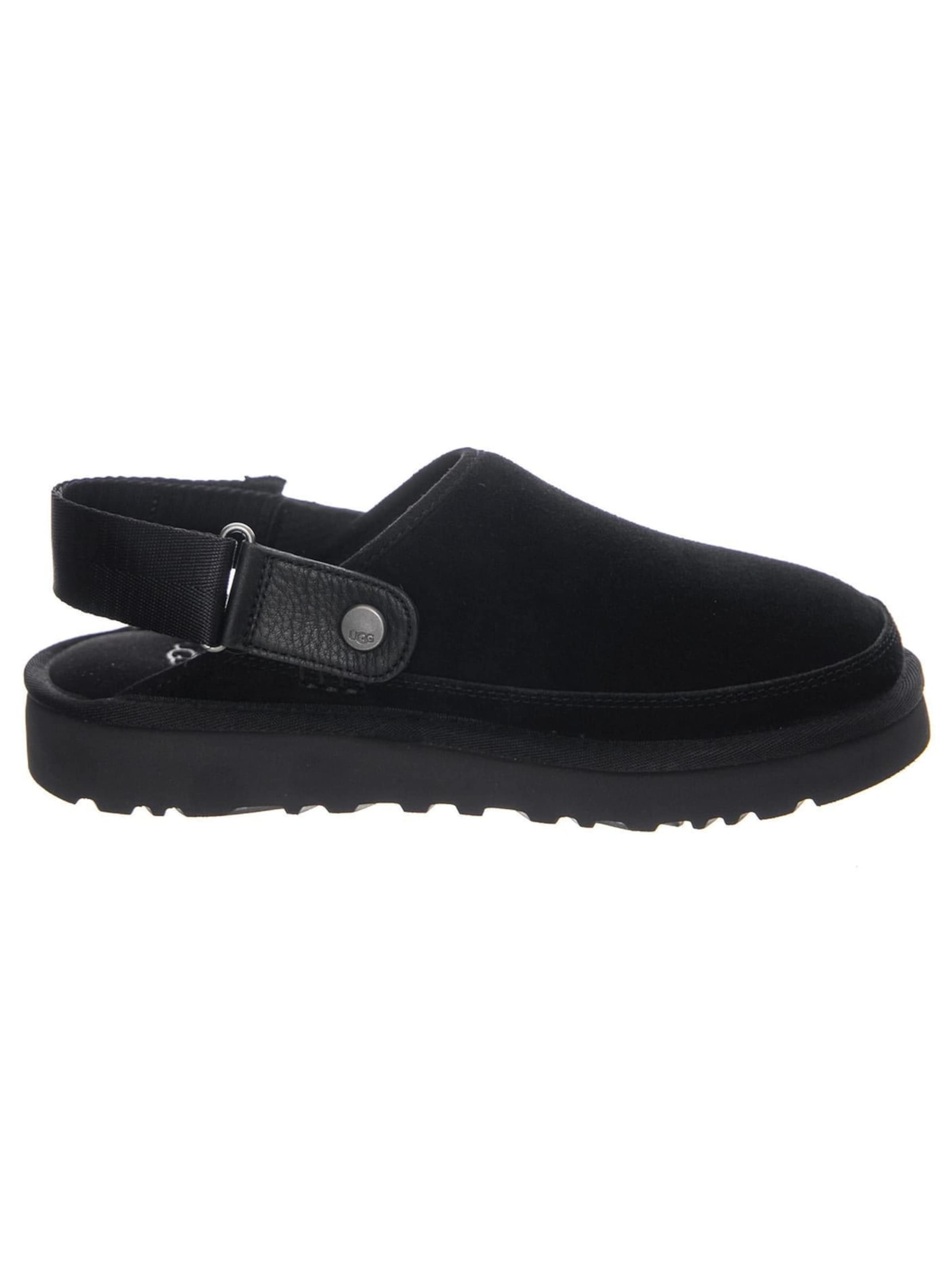 Sandalo 'Mount Hope Fleece Black Sandals' di UGG in nero