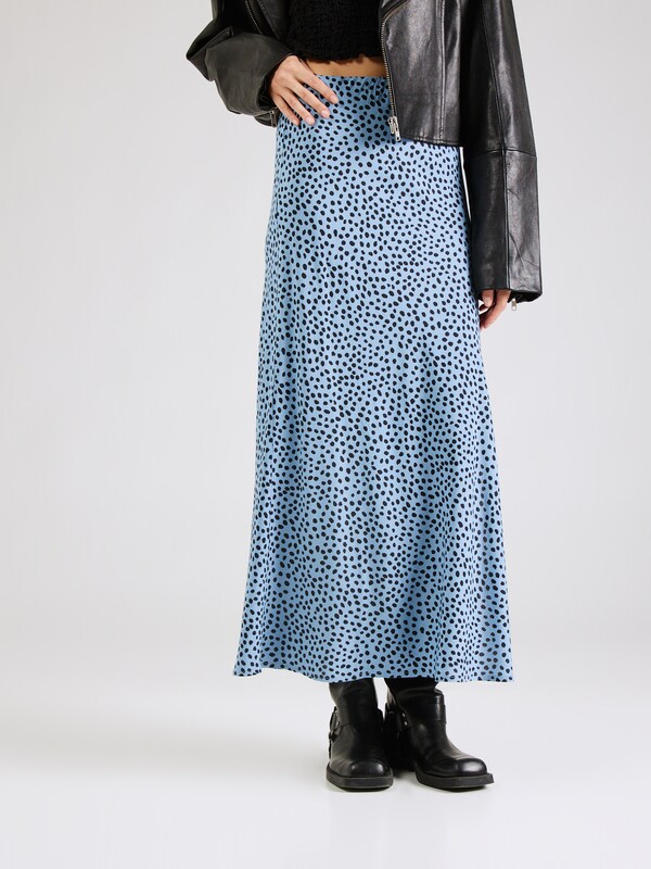 PIECES Skirt 'PCNOVA' in Sky Blue