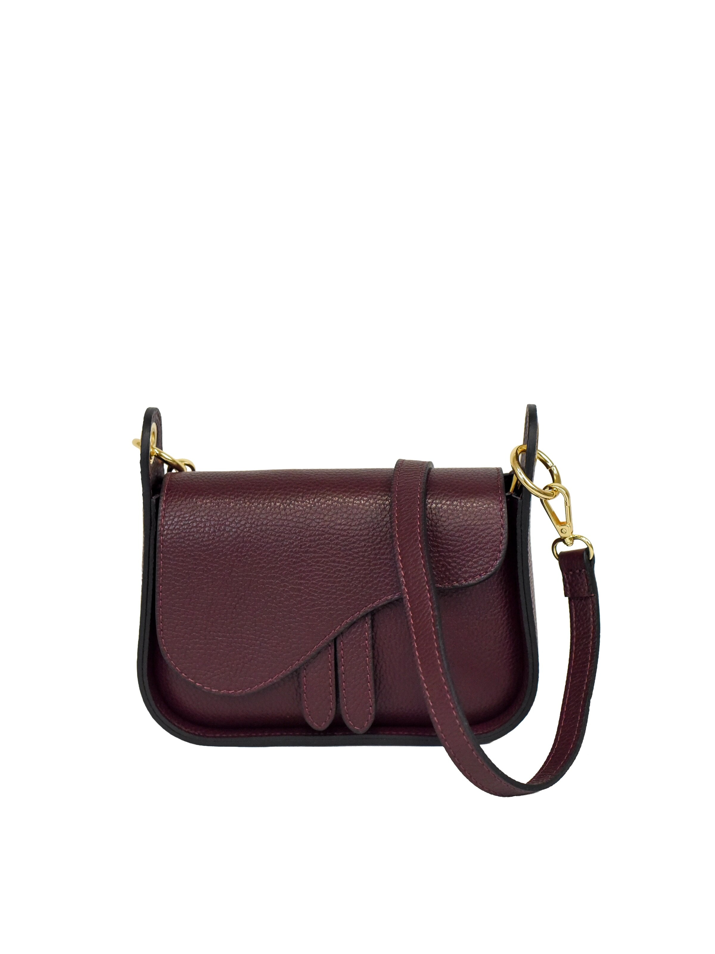 SARA BY JG Crossbody Bag 'La Cavaliera' in Red: front