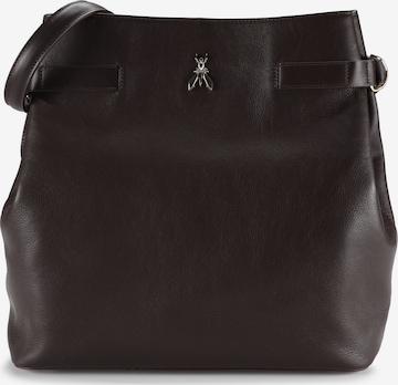 Borsa a tracolla di PATRIZIA PEPE in marrone: frontale