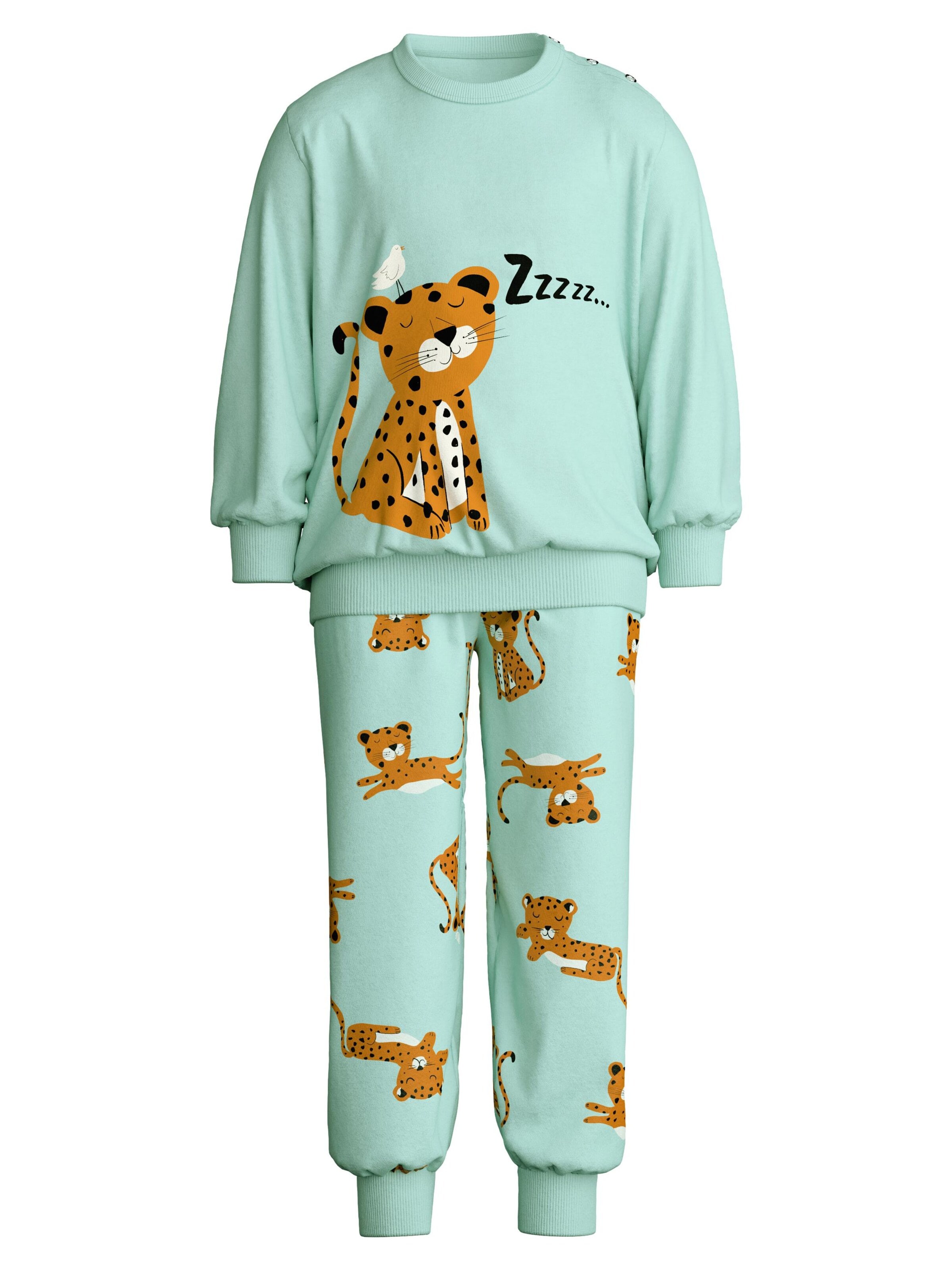 CALIDA Pajamas in Green: front