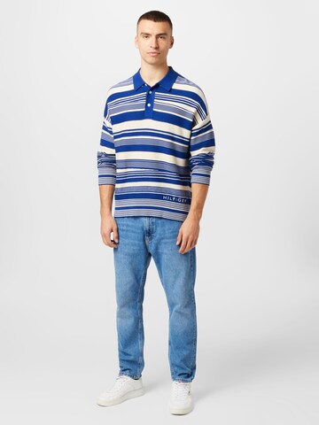 TOMMY HILFIGER Pullover in Blau