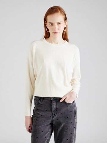 Sisley Pullover i hvid: forside